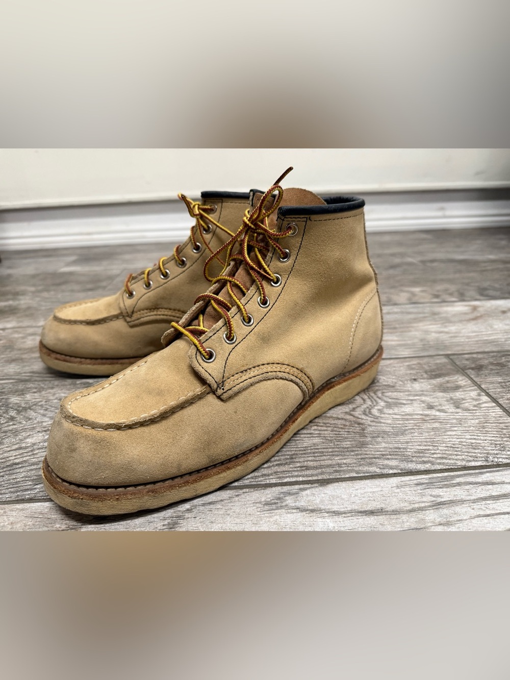 Red Wing Shoes Men's Abilene Moc Toe Size 9E